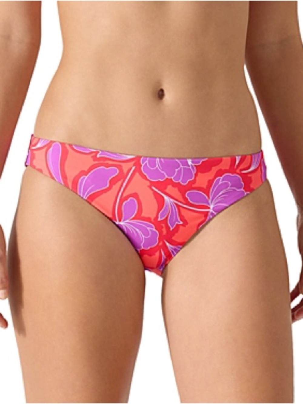 NWT Tommy Bahama Palm Modern Blissful Hipster Bikini Bottom In Pure Coral
